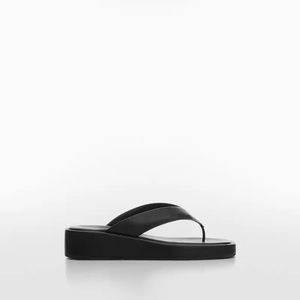 Mango Platform strap sandals